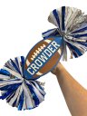 Personalized Football Cheer Pom Sign Custom Football Spirit Stick